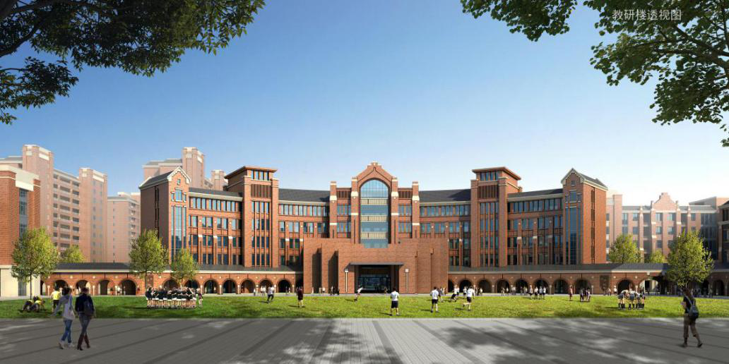 千呼万唤广大附中河源巴伐利亚学校主体顺利封顶拟2020年9月开学